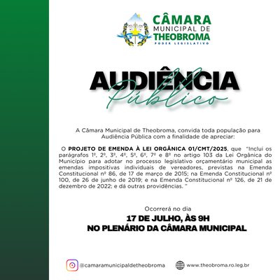 Convite audiência