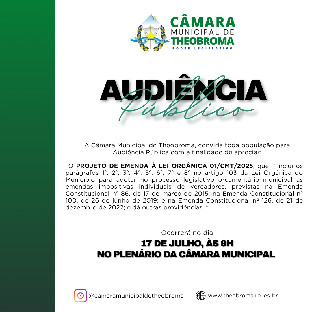 Convite audiência