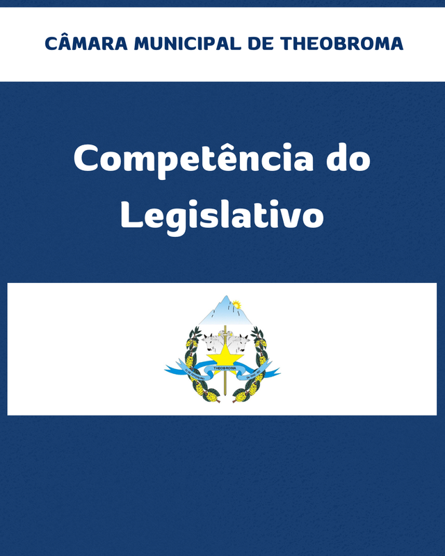 Capa Competências do Legislativo