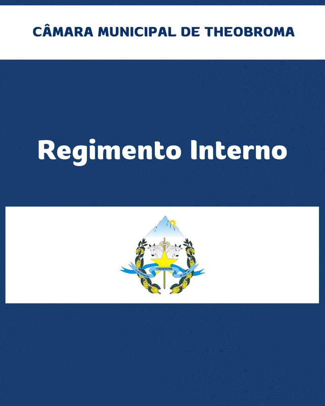 Capa Regimento Interno