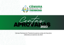 Na última segunda-feira, 06 de outubro de 2025, durante a 34ª Sessão Ordinária, a Câmara Municipal de Theobroma apreciou e julgou, em plenário, a Prestação de Contas do Poder Executivo Municipal referente ao exercício financeiro de 2023, sob gestão do então prefeito senhor Gilliard dos Santos Gomes, que esteve presente acompanhando a sessão.